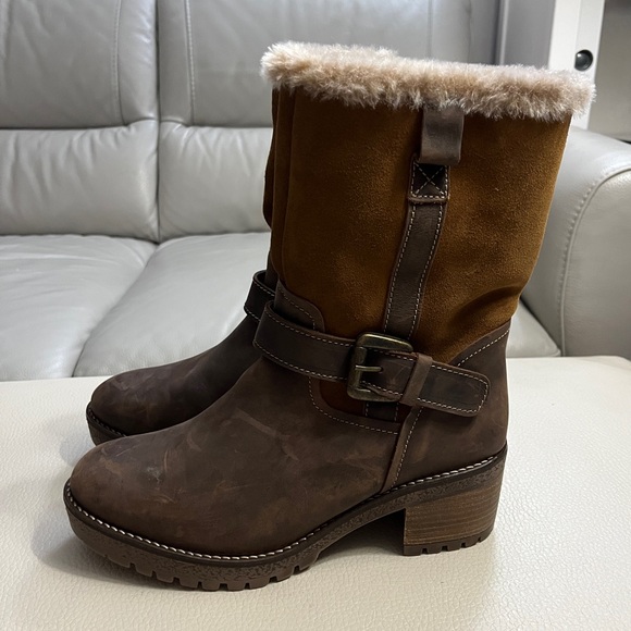 Bos. & Co. Women's Maine Wool-Lined Sheepskin Boots -Made in Portugal- EU 41 - Picture 3 of 10